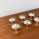Mid-century German tea glasses by WMF, 1960s, set of 6.