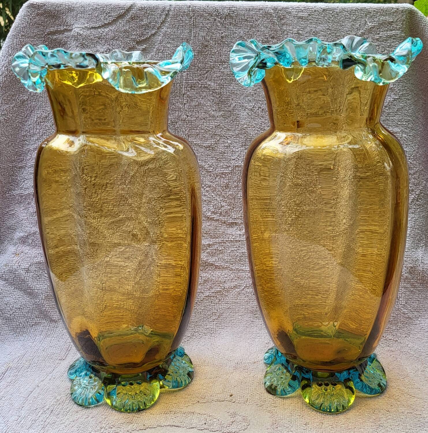 Paire de vases Georges Sand Portieux