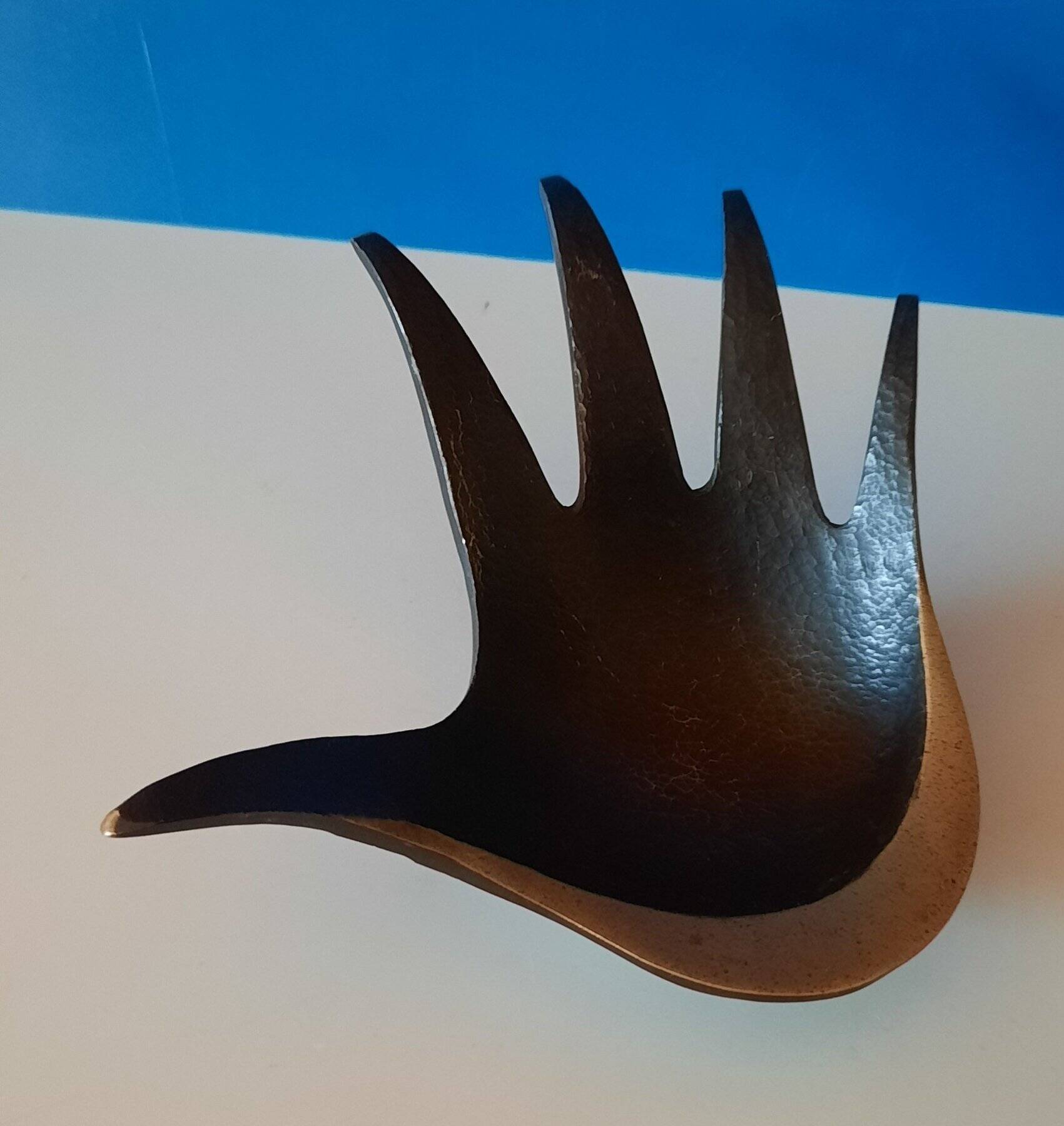 Vintage Ring Sizer • Walter Bosse • Herta Baller • Solid Brass Patinated Polished • 1950-1960