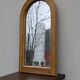 Vintage bamboo rattan mirror 1960 Italy