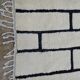 Berber rug in natural wool 250cmx100cm