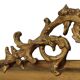 Miroir doré français Louis Philippe antique, fin du 19e siècle
