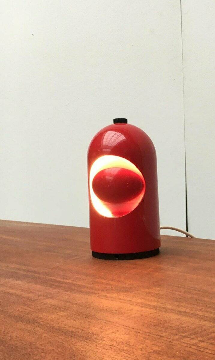 Vintage Space Age Table Lamp Model Selene / Interplay 1 Eclipse by Lightolier and Abm/Bilumen, Milan, Italy