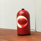 Vintage Space Age Table Lamp Model Selene / Interplay 1 Eclipse by Lightolier and Abm/Bilumen, Milan, Italy