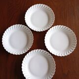 4 Haviland Torse soup plates