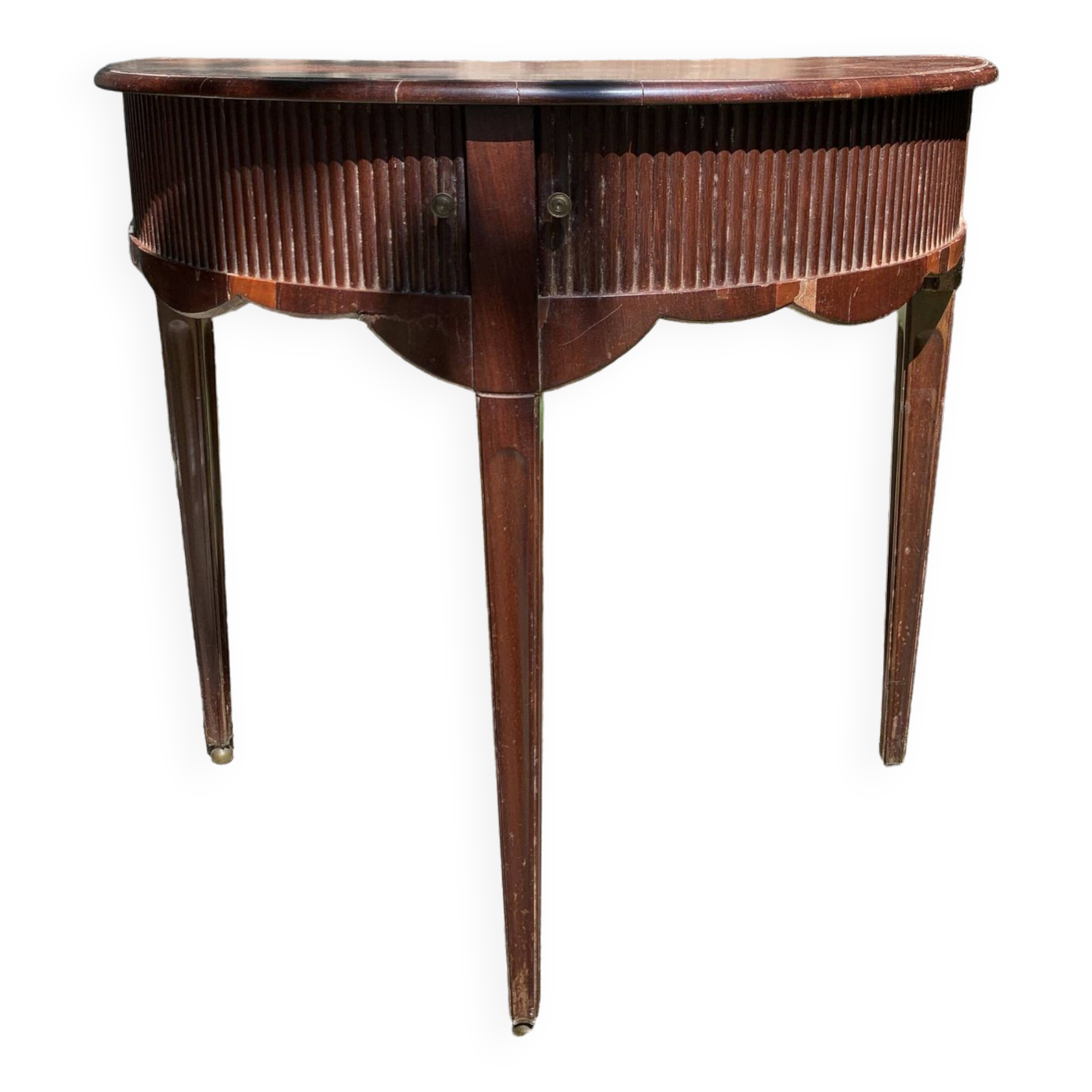 Dutch mahogany console 19th century