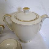 Limoges porcelain coffee set