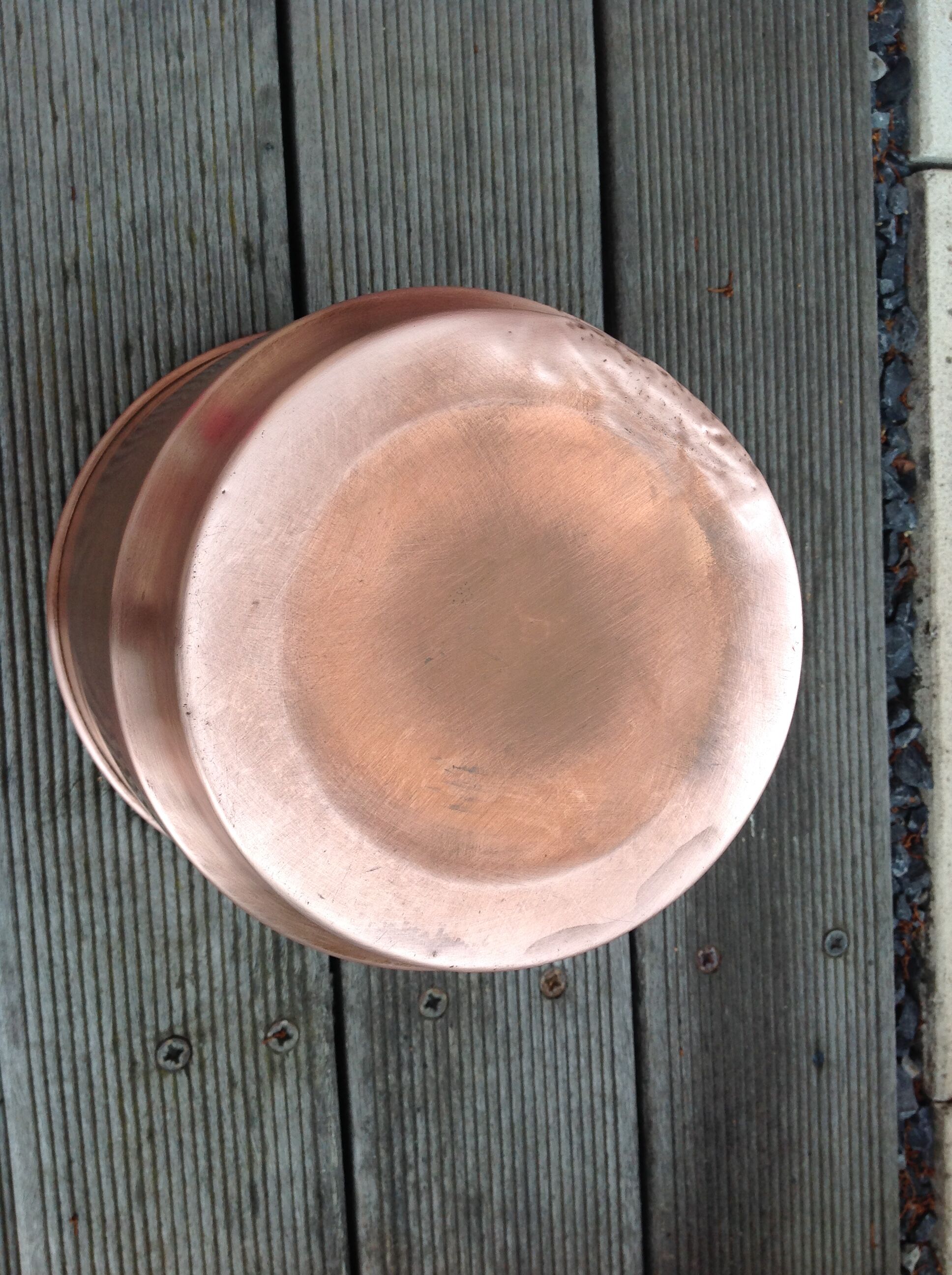 Cache jar brushed red copper 60/70