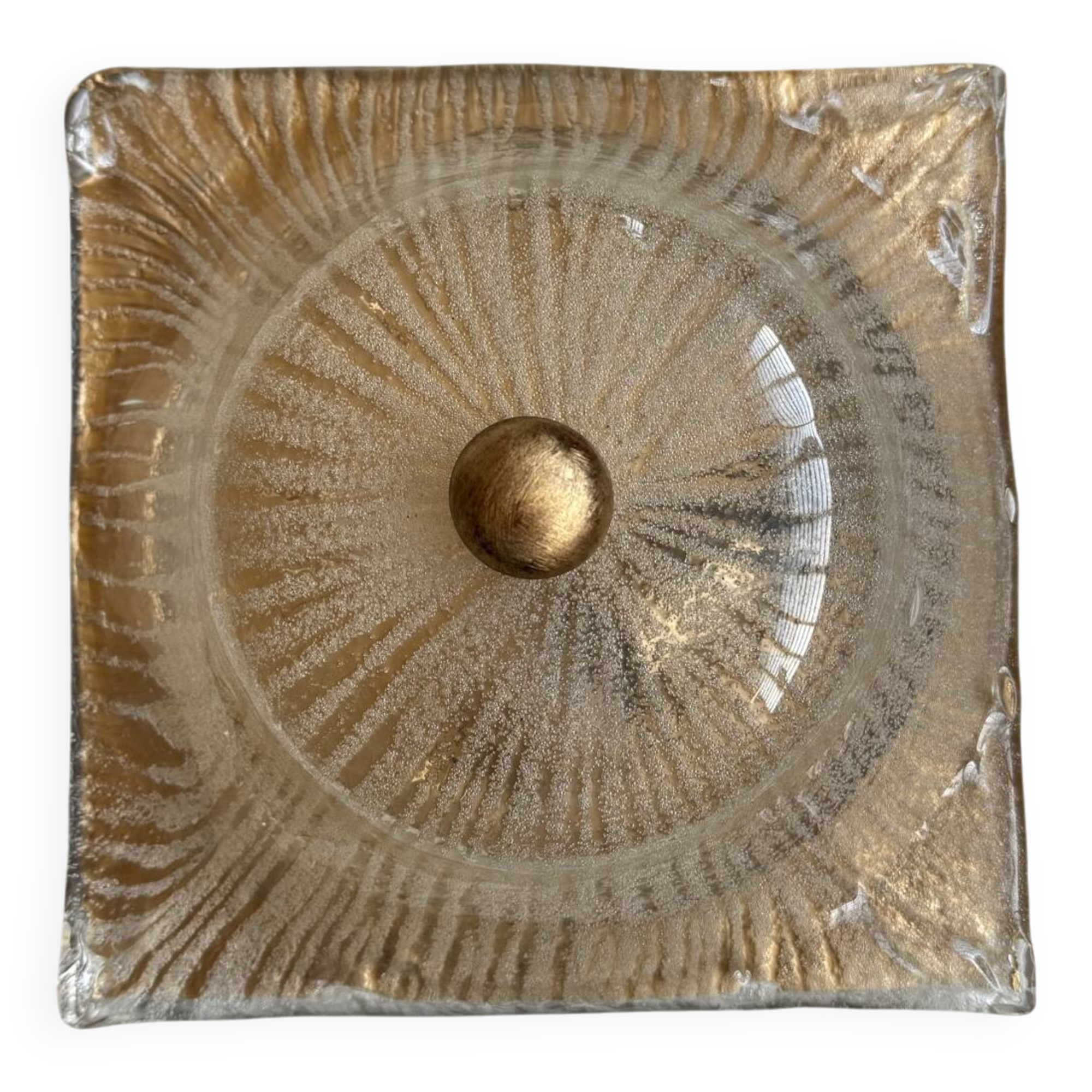 Murano glass wall sconce from the 1970s