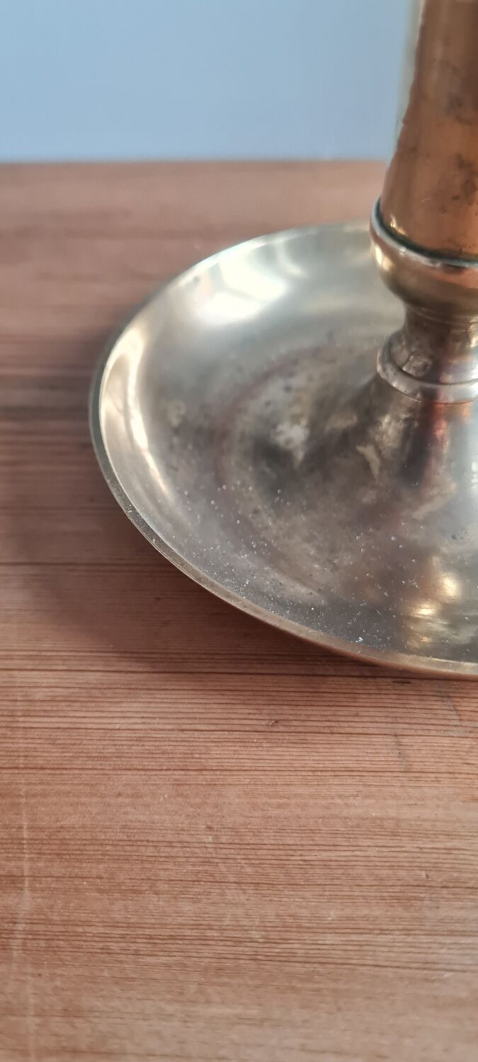 Brass candle holder