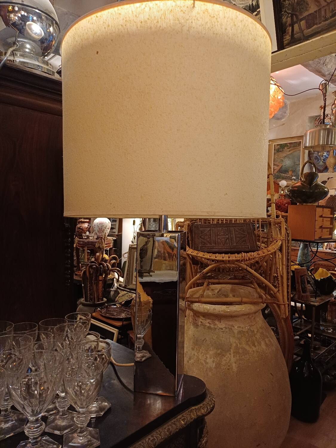 Grande Lampe de Salon, Goffredo Reggiani 1970