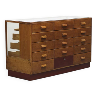 Comptoir de magasin style années 50 - Vitrine