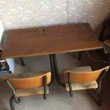 Bureau double d'écolier