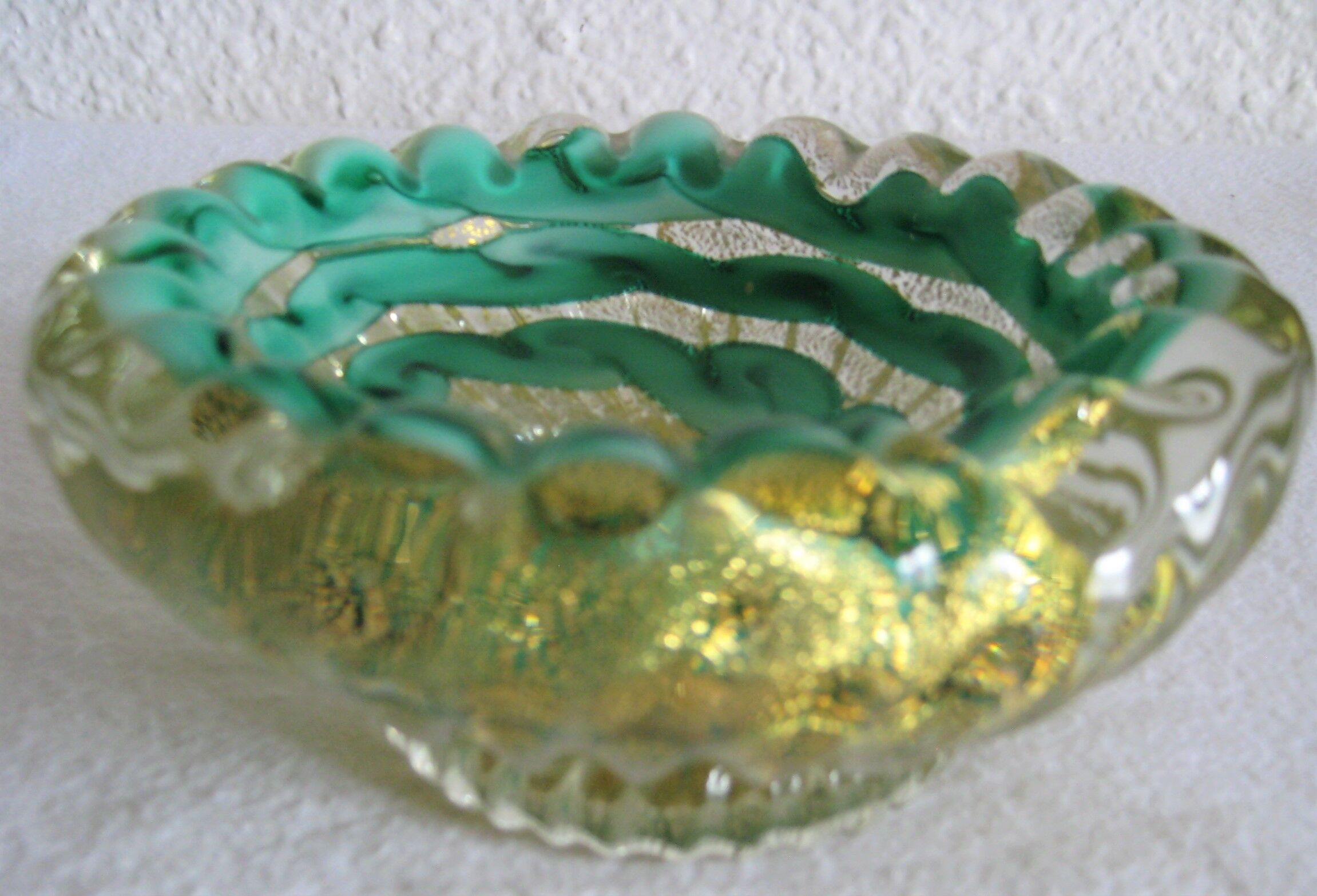 Glass ashtray