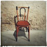 Ensemble chaises bistrot dépareillées