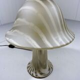 Peill & Putzler glass mushroom table lamp, Germany
