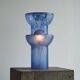 Murano Pulegoso glass table lamp sculpture from the 1970s.