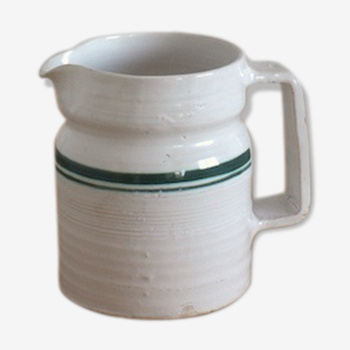 Vintage white pot