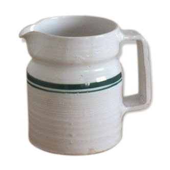 Vintage white pot