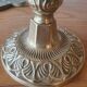 Paire bougeoirs en bronze