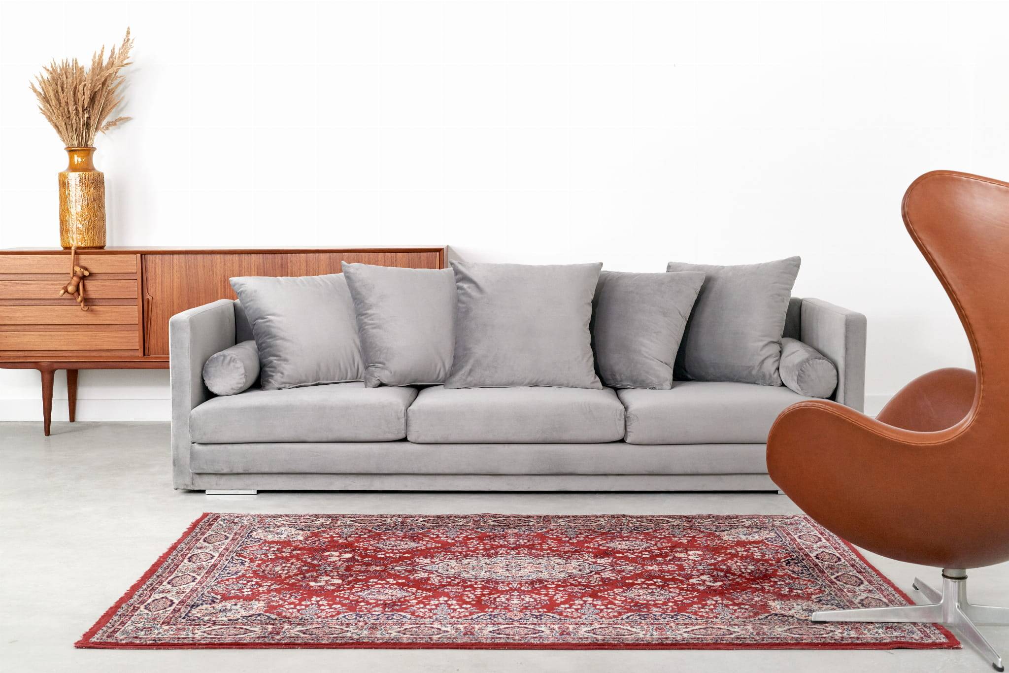Sofa MALMO grey, Scandinavian design