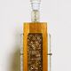 Vintage teak wood and glass lamp by Ateljé Glas & Trä, Sweden 1960s