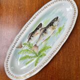 Vintage Digoin porcelain fish platter – trout design