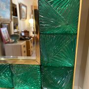 Murano mirror, cut glass, 20th century