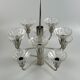 60s 70s chandelier glass space age design
