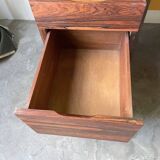 Bureau et sa chaise scandinave palissandre