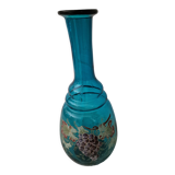 Antique enamelled decanter