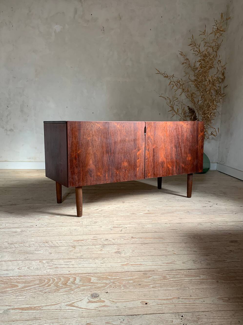 Vintage Scandinavian enfilade in Rio rosewood.