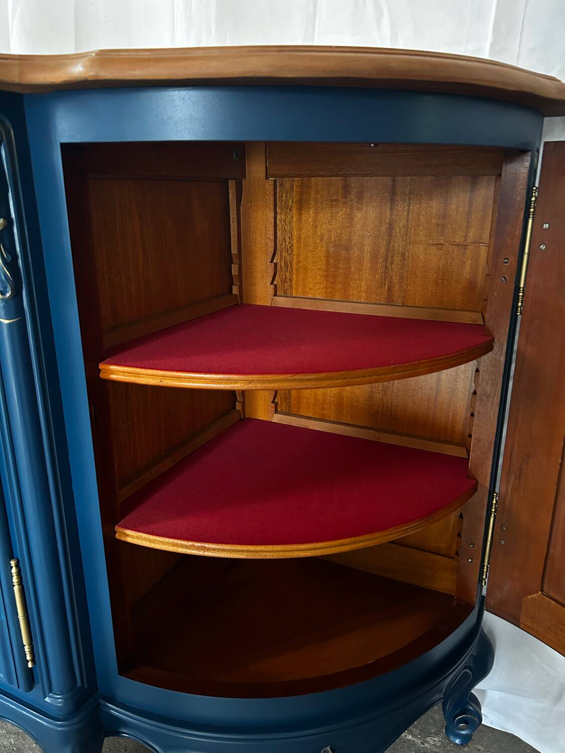 Regency cherry sideboard
