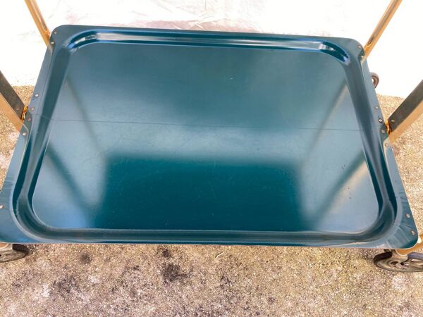 Desserte roulante pliable vintage