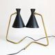 Pair of Italian “cocotte” lamps. 50s design