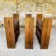 Set of 3 Vintage Modular Oak Bookcases