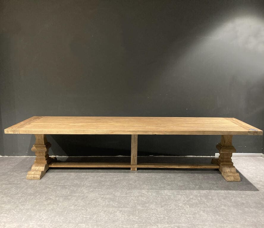 Table monastere en chene massif