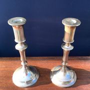 Paire de bougeoirs vintage