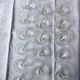 Set of 16 glasses/glasses including 10 large