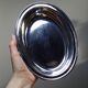 Vintage silver-plated foie gras bell duck handle from the 60s-80s.