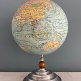 Globe terrestre J.Forest, Éditions Girard et Barrère, circa 1930
