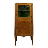 Louis XVI style display cabinet with marquetry system, circa 1850
