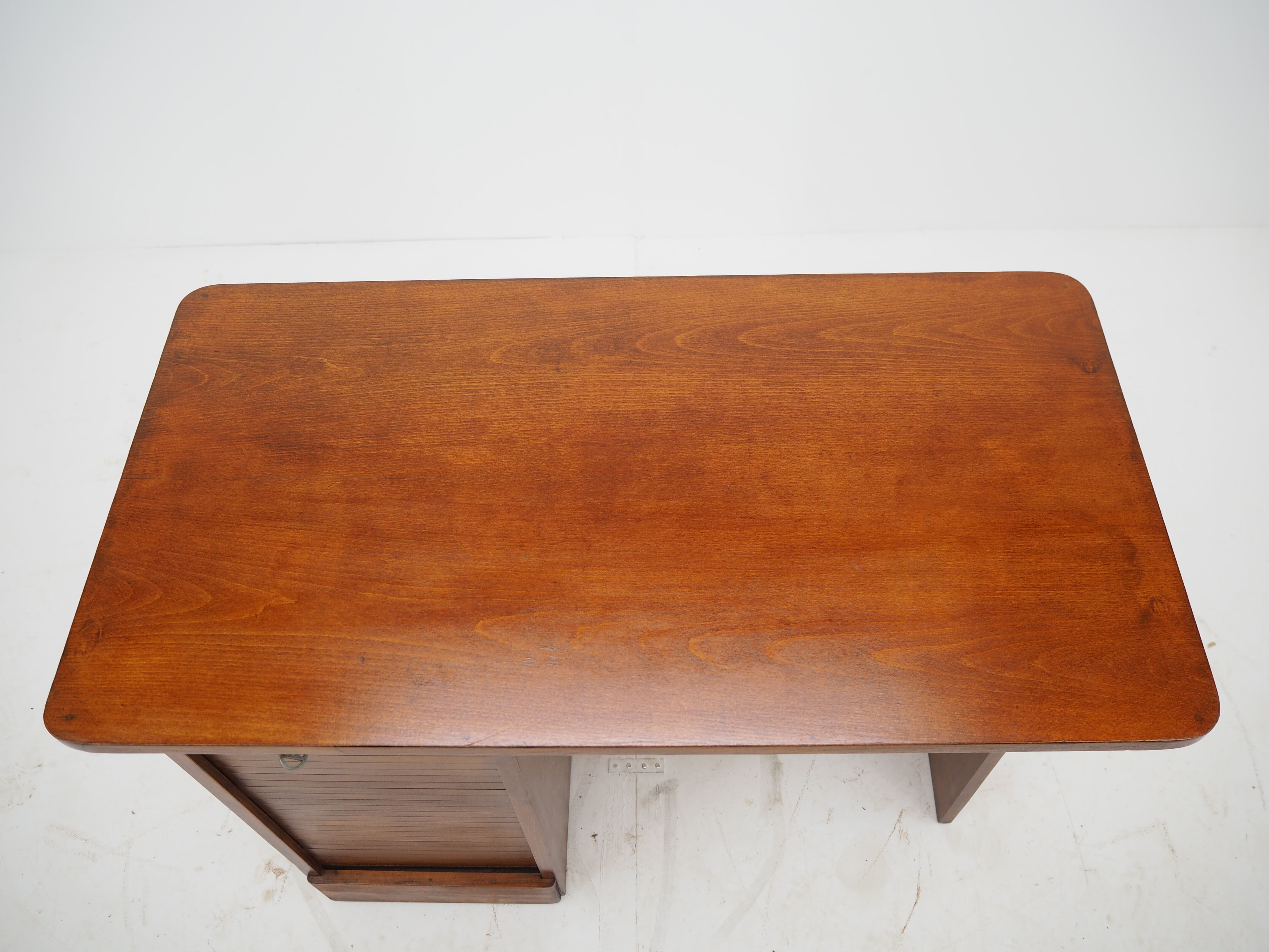 Midcentury Free Standing Roller Working Desk, Table, Czechoslovakia, the 1960s
