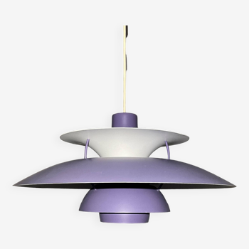 Ph5 Purple Pendant Lamp by Poul Henningsen for Louis Poulsen Denmark