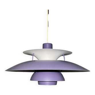 Ph5 Purple Pendant Lamp by Poul Henningsen for Louis Poulsen Denmark