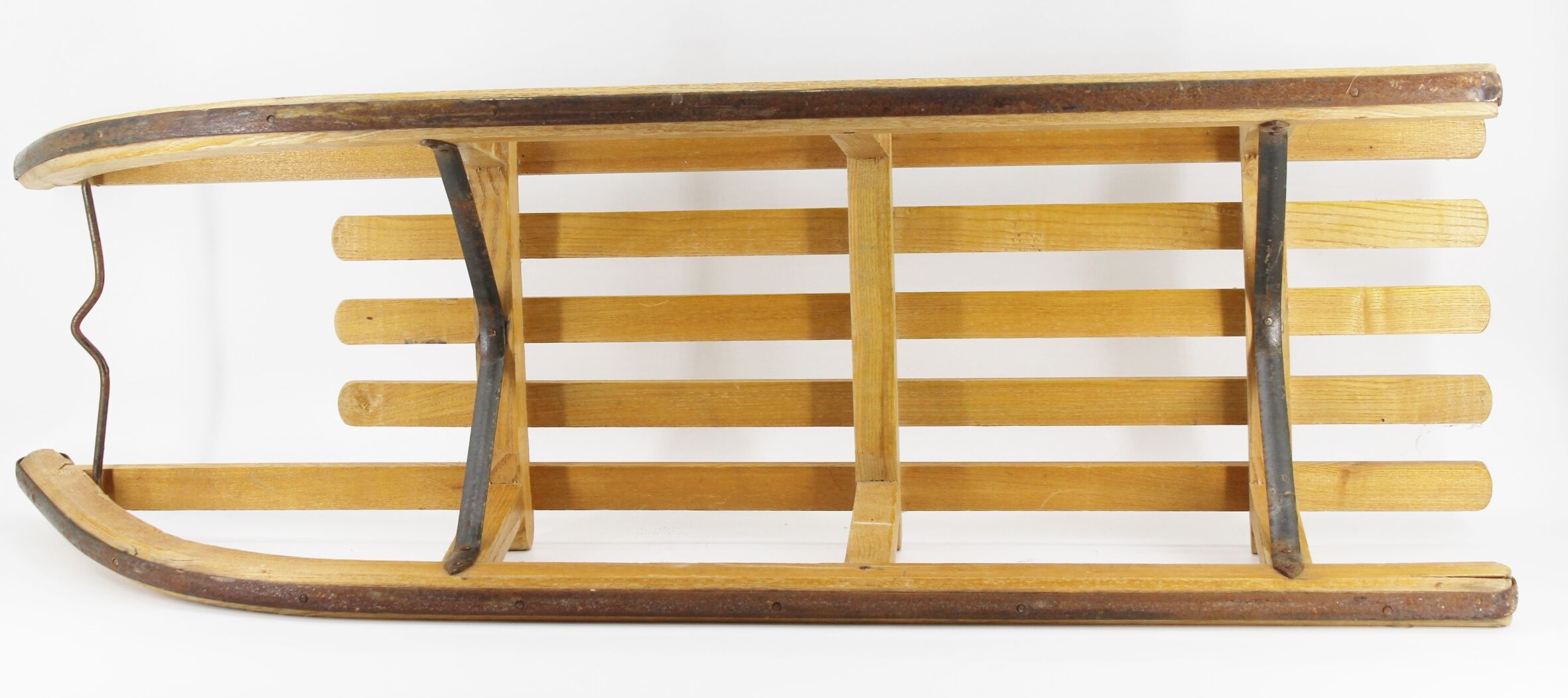 Old wooden sled