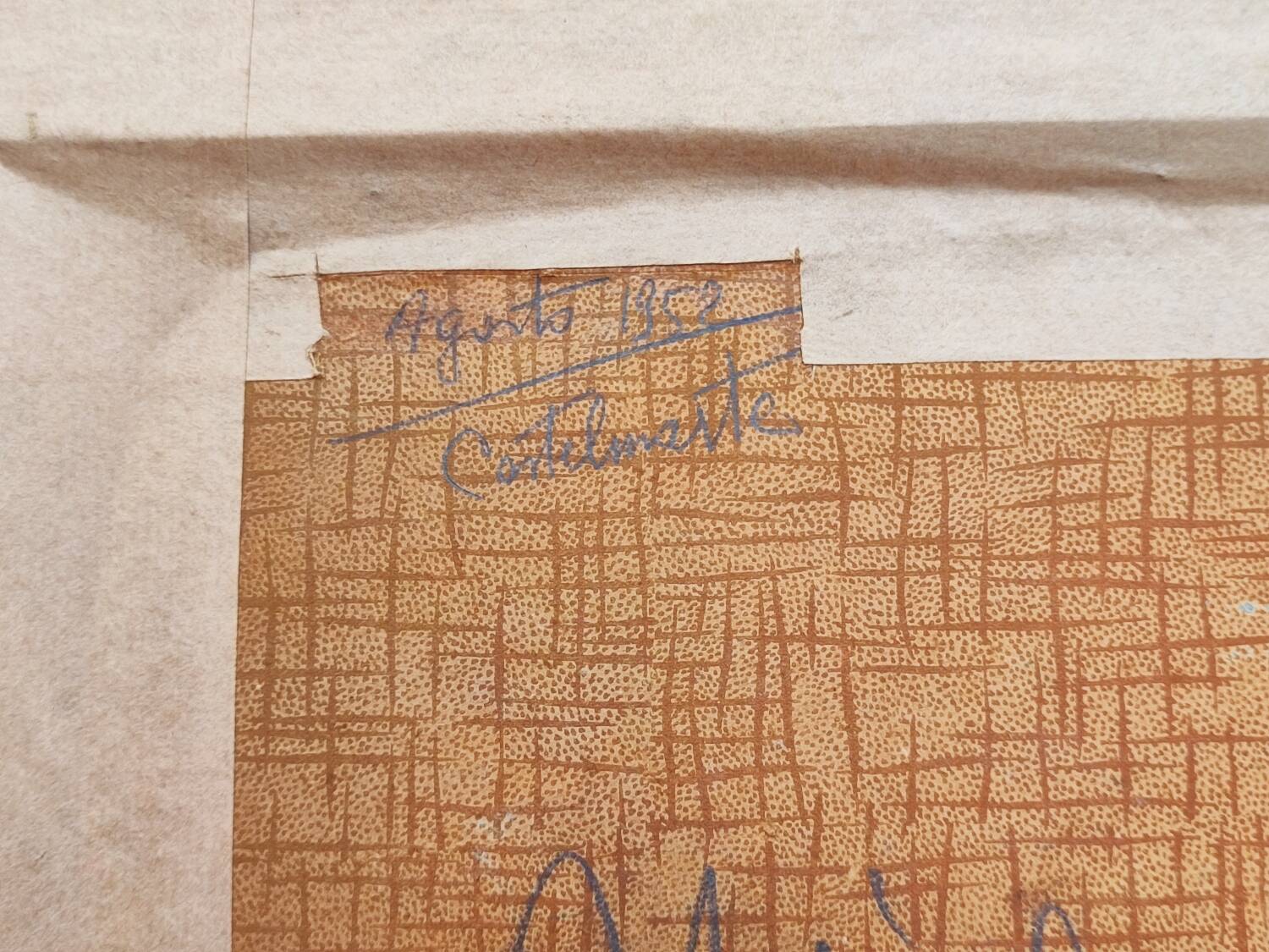 Painting - Italian village landscape