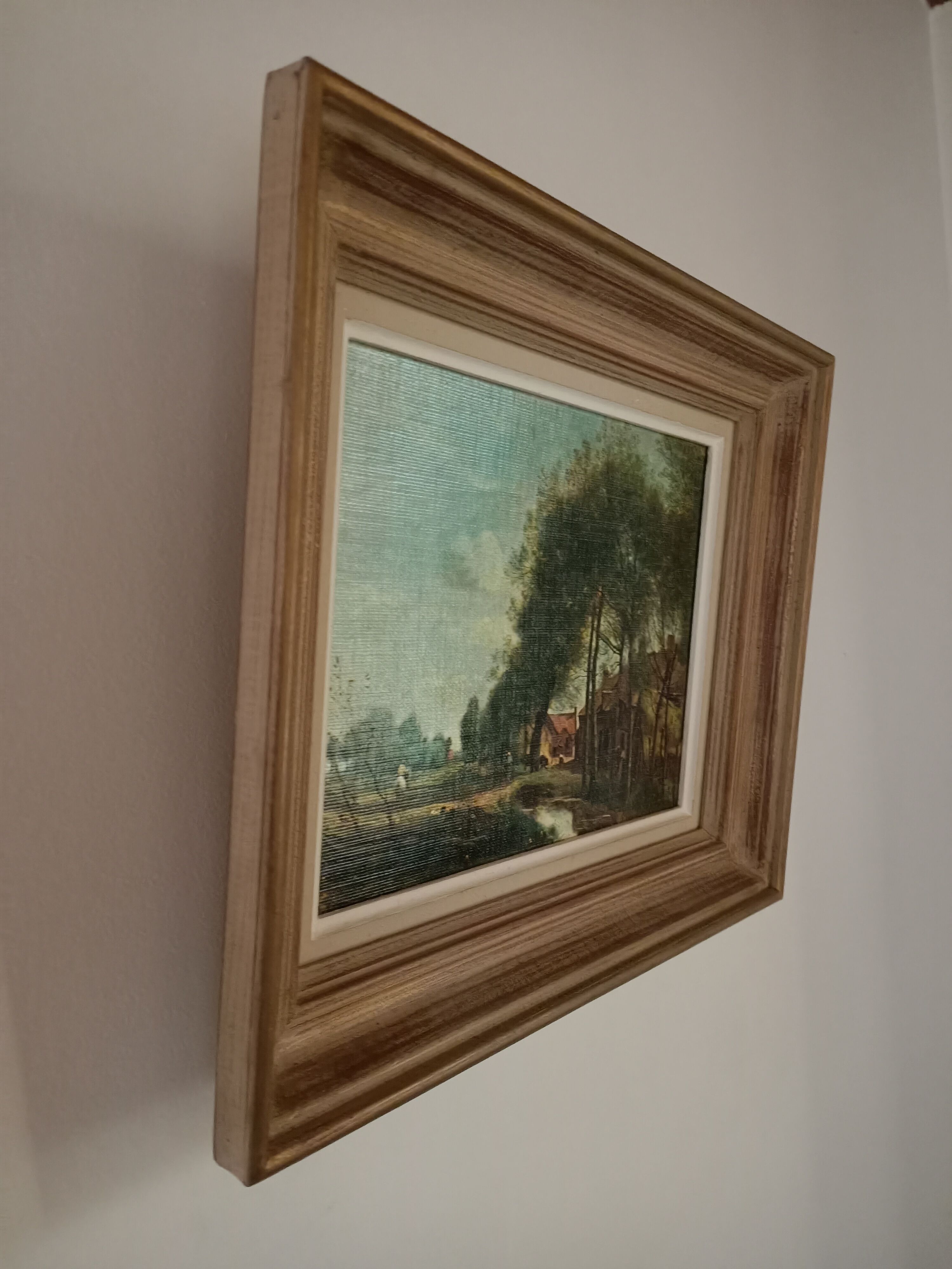 Framed reproduction Corot