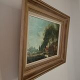 Framed reproduction Corot