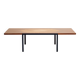 Inlaid rosewood coffee table